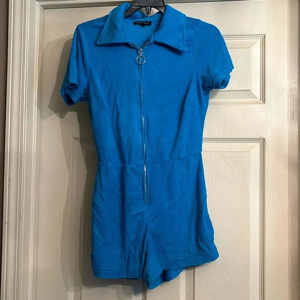 Blue Romper - Picture 2 of 7